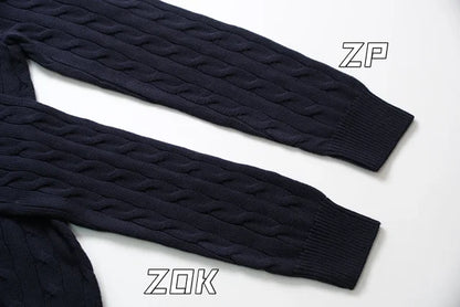 ZOK / 폴로 니트 스웨터