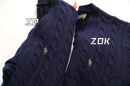 ZOK / 폴로 니트 스웨터