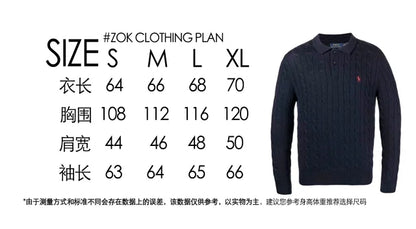 ZOK / 폴로 니트 스웨터