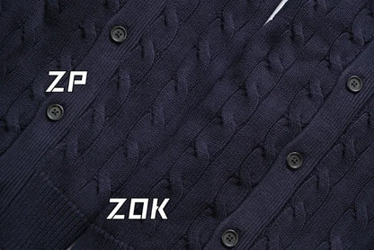 ZOK / 폴로 니트 스웨터