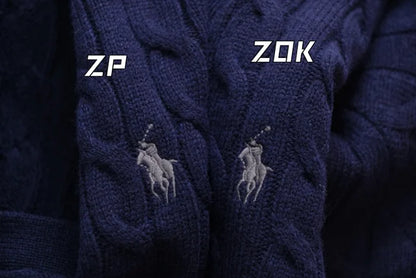 ZOK / 폴로 니트 스웨터