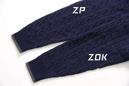 ZOK / 폴로 니트 스웨터