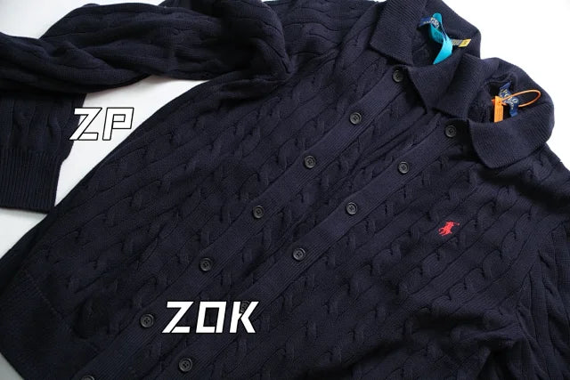 ZOK / 폴로 니트 스웨터