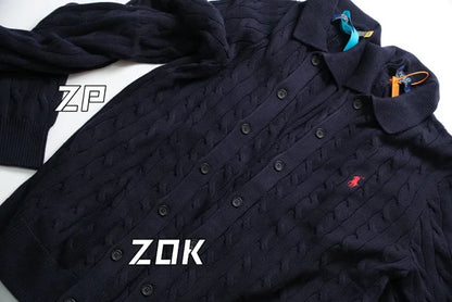 ZOK / 폴로 니트 스웨터