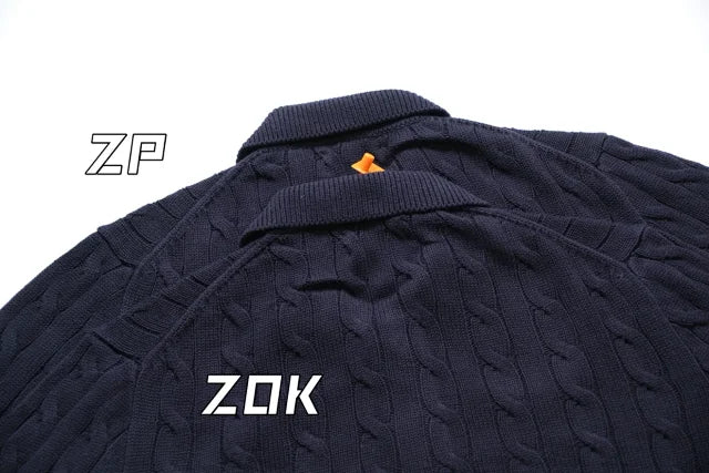 ZOK / 폴로 니트 스웨터