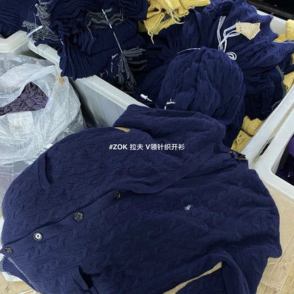 ZOK / 폴로 니트 카디건