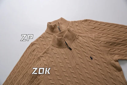 ZOK / 폴로 니트 스웨터