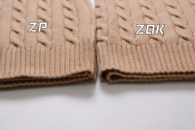 ZOK / 폴로 니트 스웨터