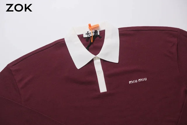 ZOK / 미우미우 폴로 긴팔