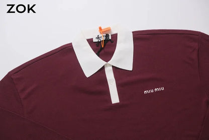 ZOK / 미우미우 폴로 긴팔