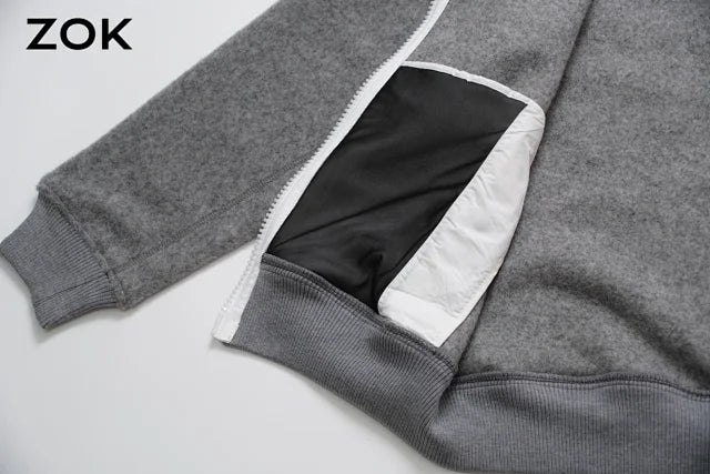 ZOK / 캐나다구스 양털 점퍼 코트