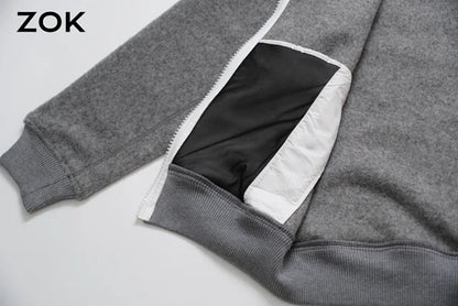 ZOK / 캐나다구스 양털 점퍼 코트