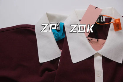 ZOK / 미우미우 폴로 긴팔