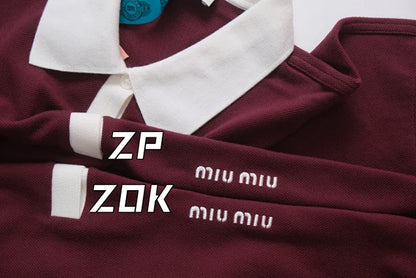 ZOK / 미우미우 폴로 긴팔