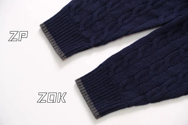 ZOK / 폴로 니트 스웨터