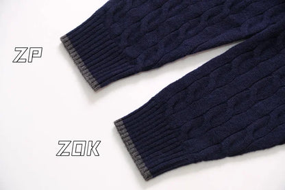 ZOK / 폴로 니트 스웨터