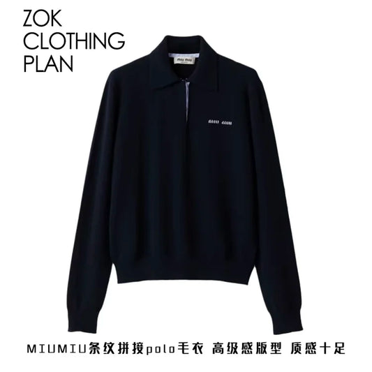 ZOK / 미우미우 폴로 스웨터