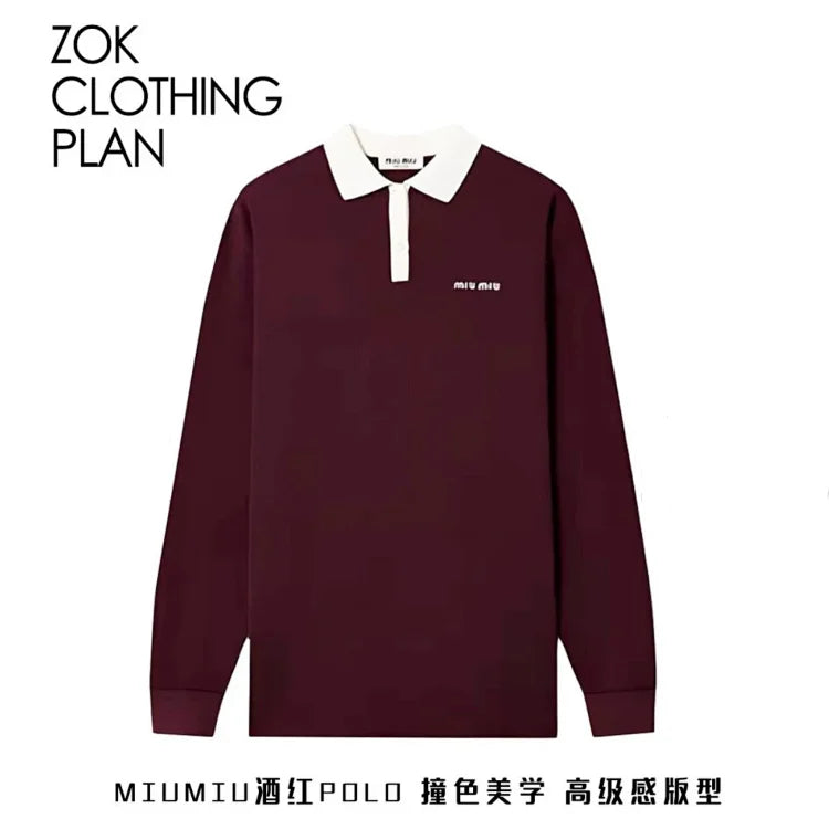 ZOK / 미우미우 폴로 긴팔