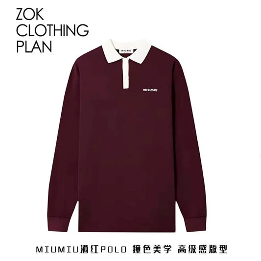 ZOK / 미우미우 POLO긴팔