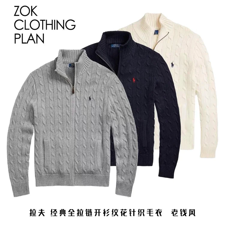 ZOK / 폴로 니트 스웨터