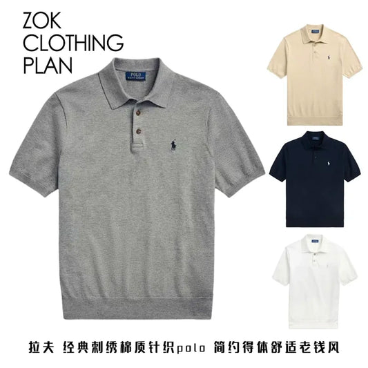 ZOK / 폴로 니트 반팔