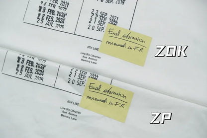 ZOK / 메종마르지엘라 반팔티