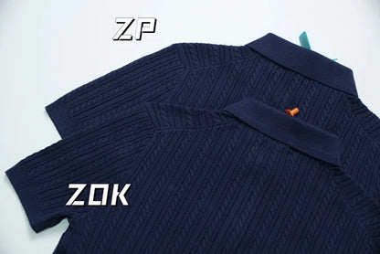 ZOK / 폴로 니트 반팔