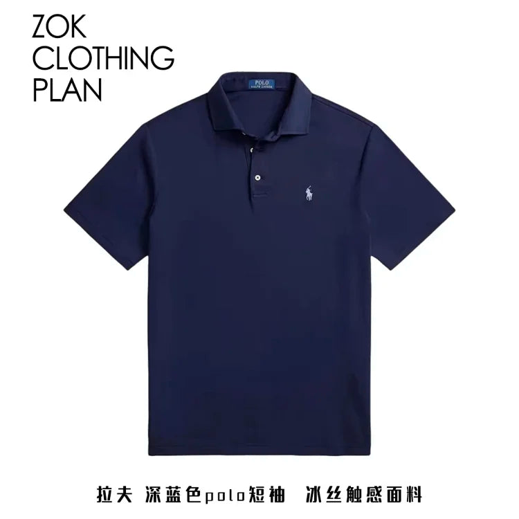 ZOK / 랄프 로렌 아이스 실크 소재 폴로 반팔