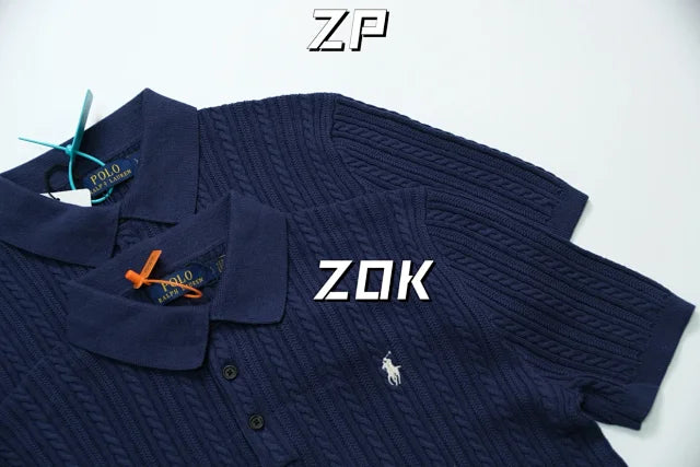ZOK / 폴로 니트 반팔