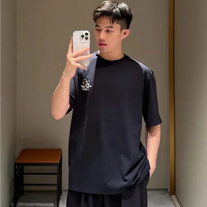 ZOK / 로에베 자수 반팔티