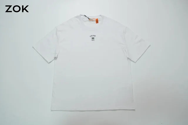 ZOK / 셀린느 자수 반팔티