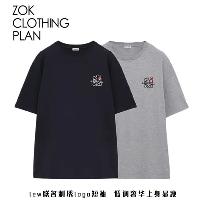ZOK / 로에베 자수 반팔티