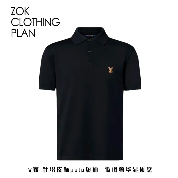 ZOK / 루이비통 니트 반팔 티셔츠