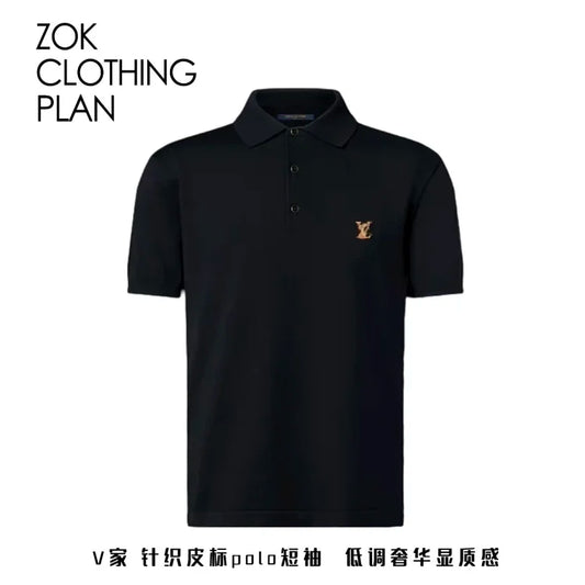 ZOK / 루이비통 니트 반팔 티셔츠