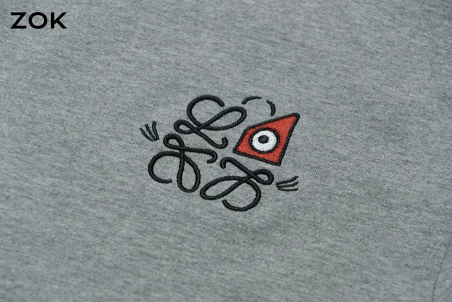 ZOK / 로에베 자수 반팔티