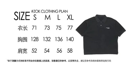 ZOK / 아크네스튜디오 자수 폴로 셔츠