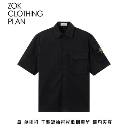 ZOK / 스톤 아일랜드 반팔 셔츠
