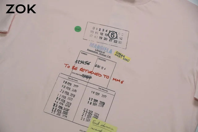 ZOK / 메종마르지엘라 반팔티