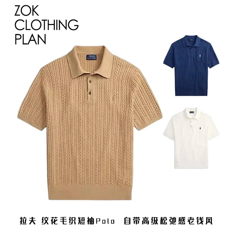 ZOK / 폴로 니트 반팔