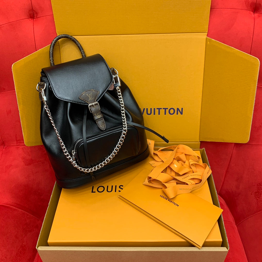OC factory/Louis Vuitton leather backpack