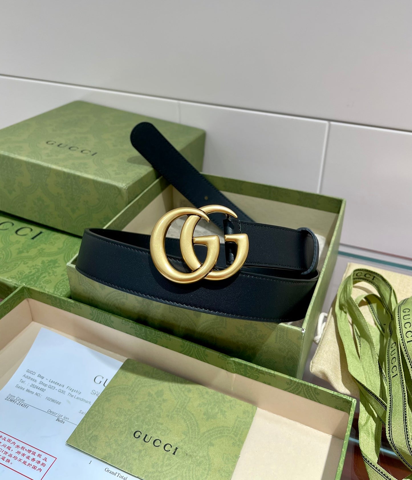 Gucci belt