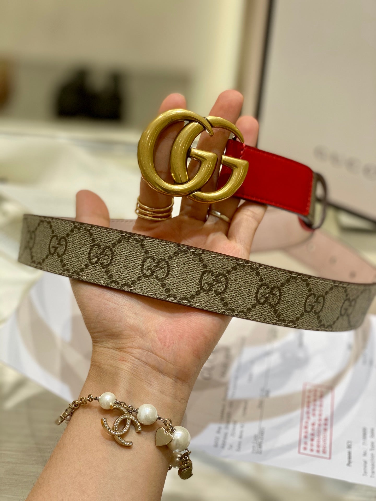 Gucci belt