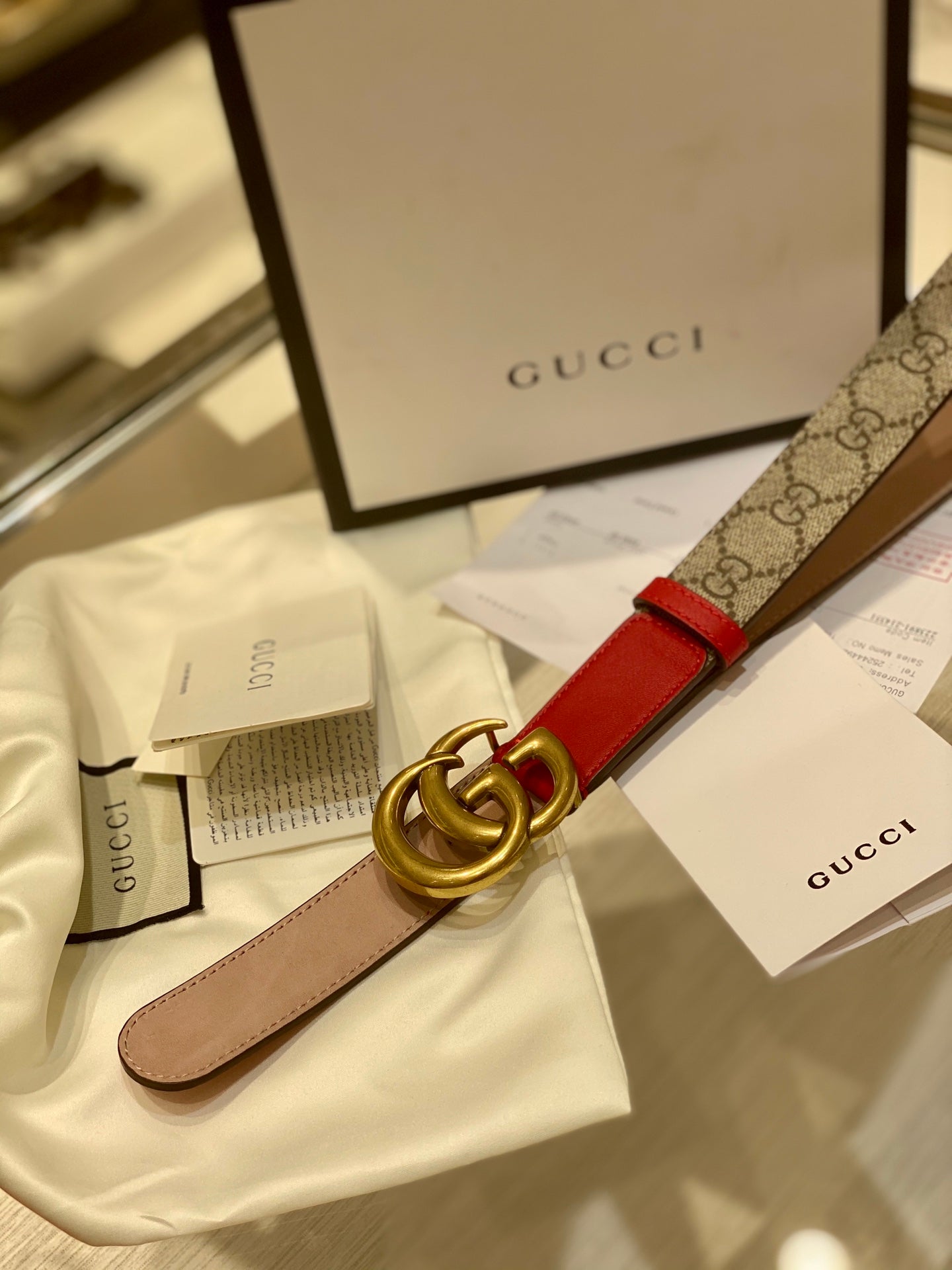 Gucci belt