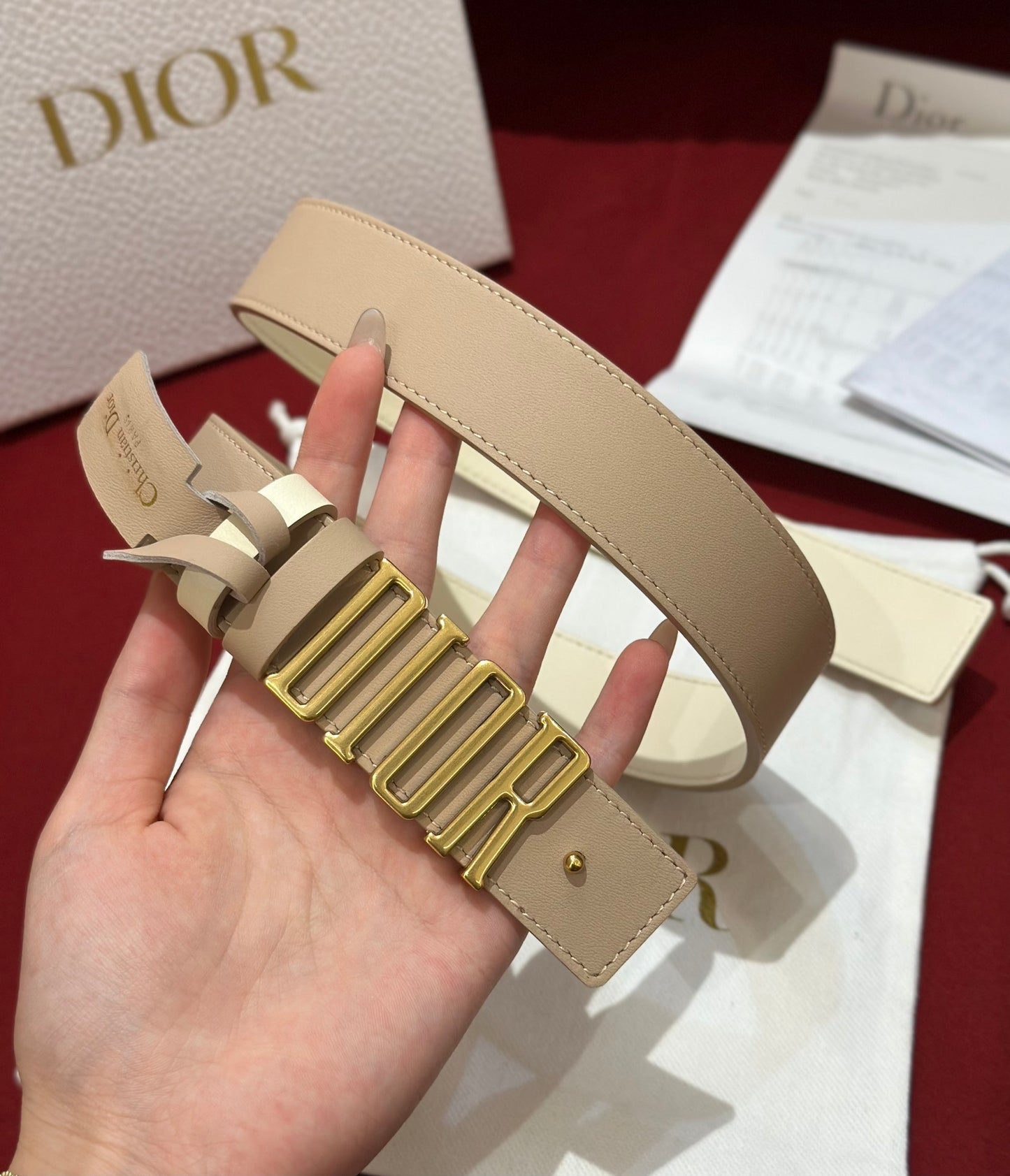 Dior belt