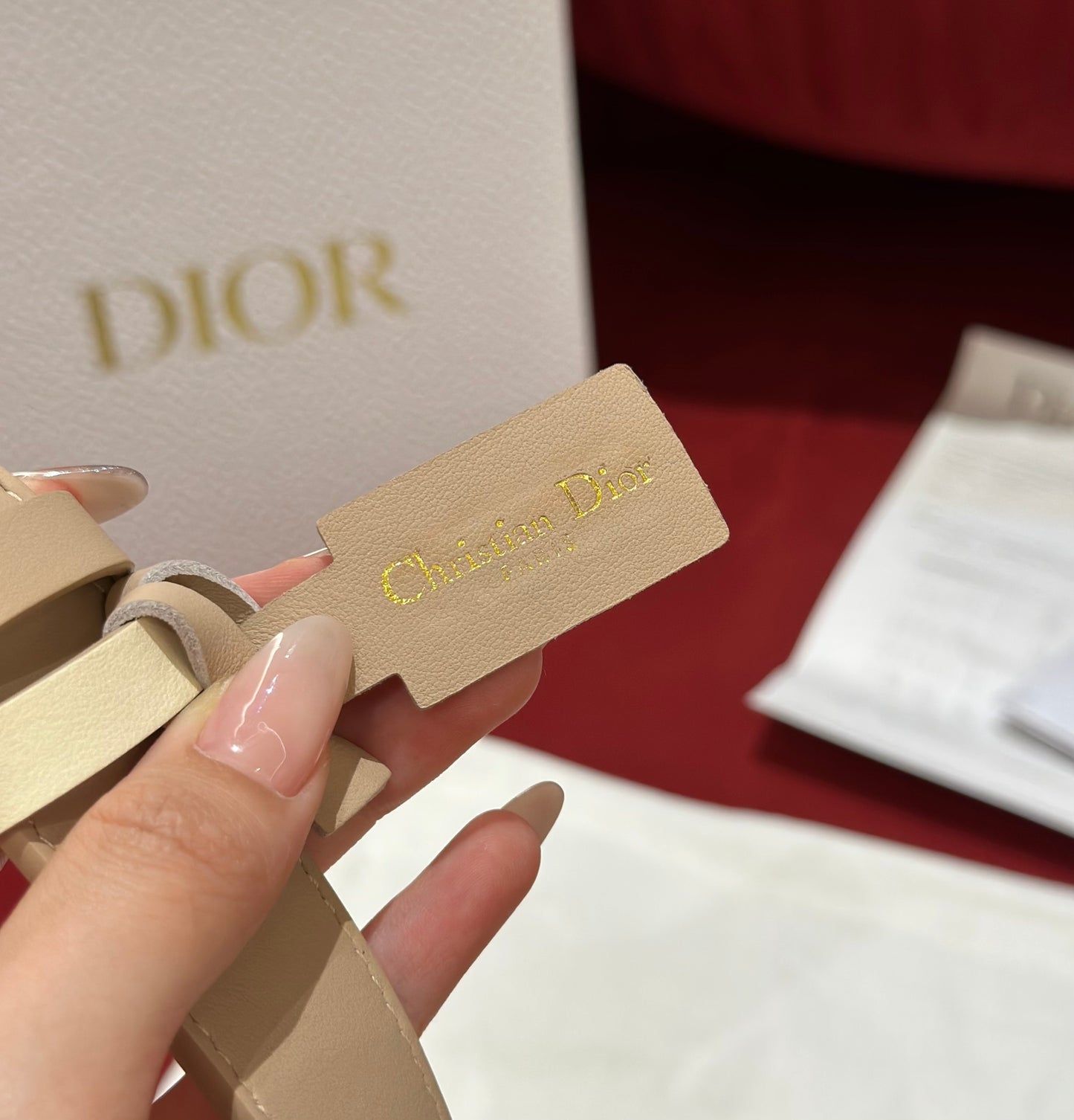 Dior belt