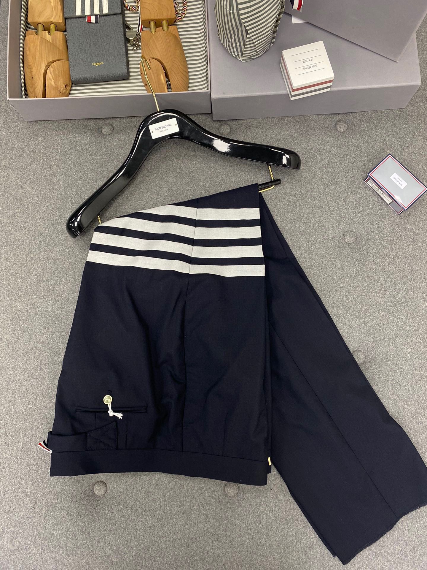 TJ Xeller/Thom Browne Men's Suit Trousers