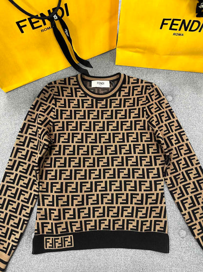 TJ Seller/Fendi Women's Pattern Knit
