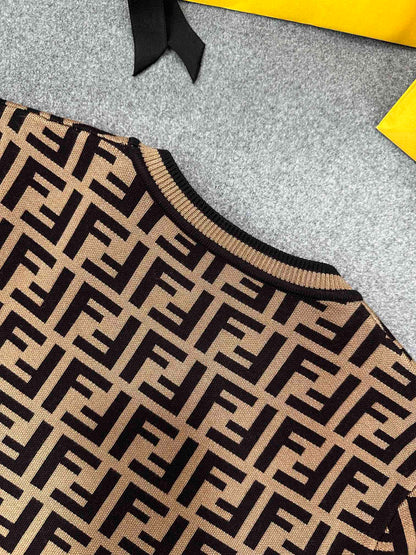 TJ Seller/Fendi Women's Pattern Knit