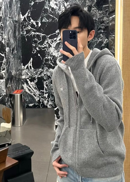 TJ셀러/셀린느 남성 캐시미어 후드 코트