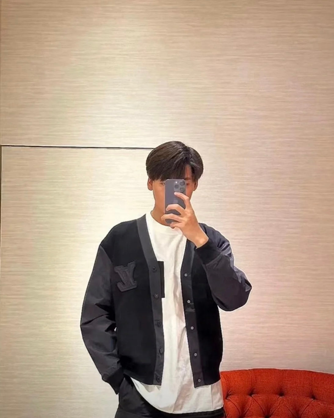 TJ셀러/루이비통 남성 울 카디건